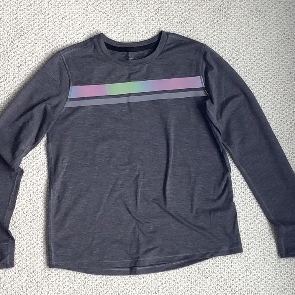 Athleta Girls long sleeve top size L 12